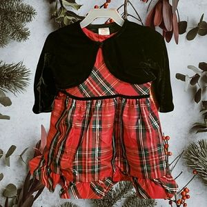 Christmas dress 2t new